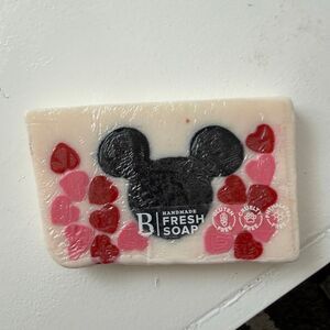 Basin Disney Mickey Mouse Heart Bar of Soap New